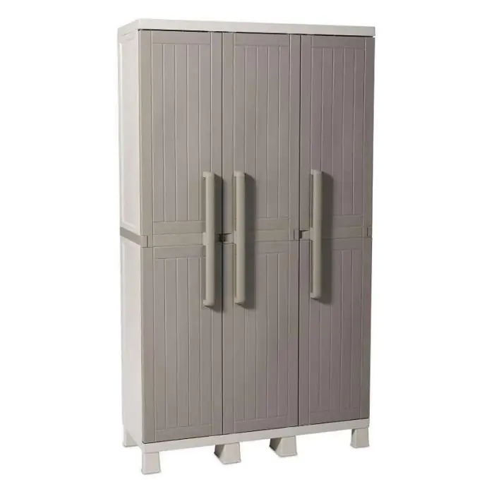 Armadio wood midi 3 ante grigio chiaro main product photo