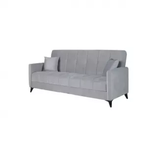 Santi divano letto 3 posti grigio